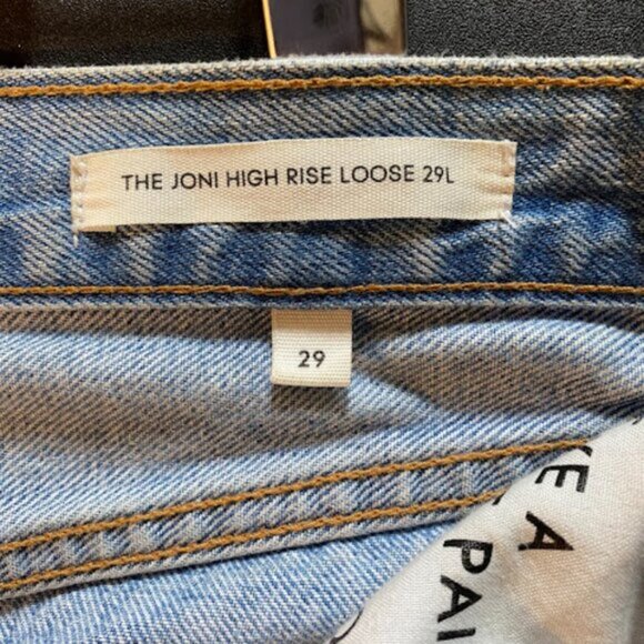 Denim Forum Women's The Joni High Rise Loose Jeans Size 29 - Picture 11 of 11